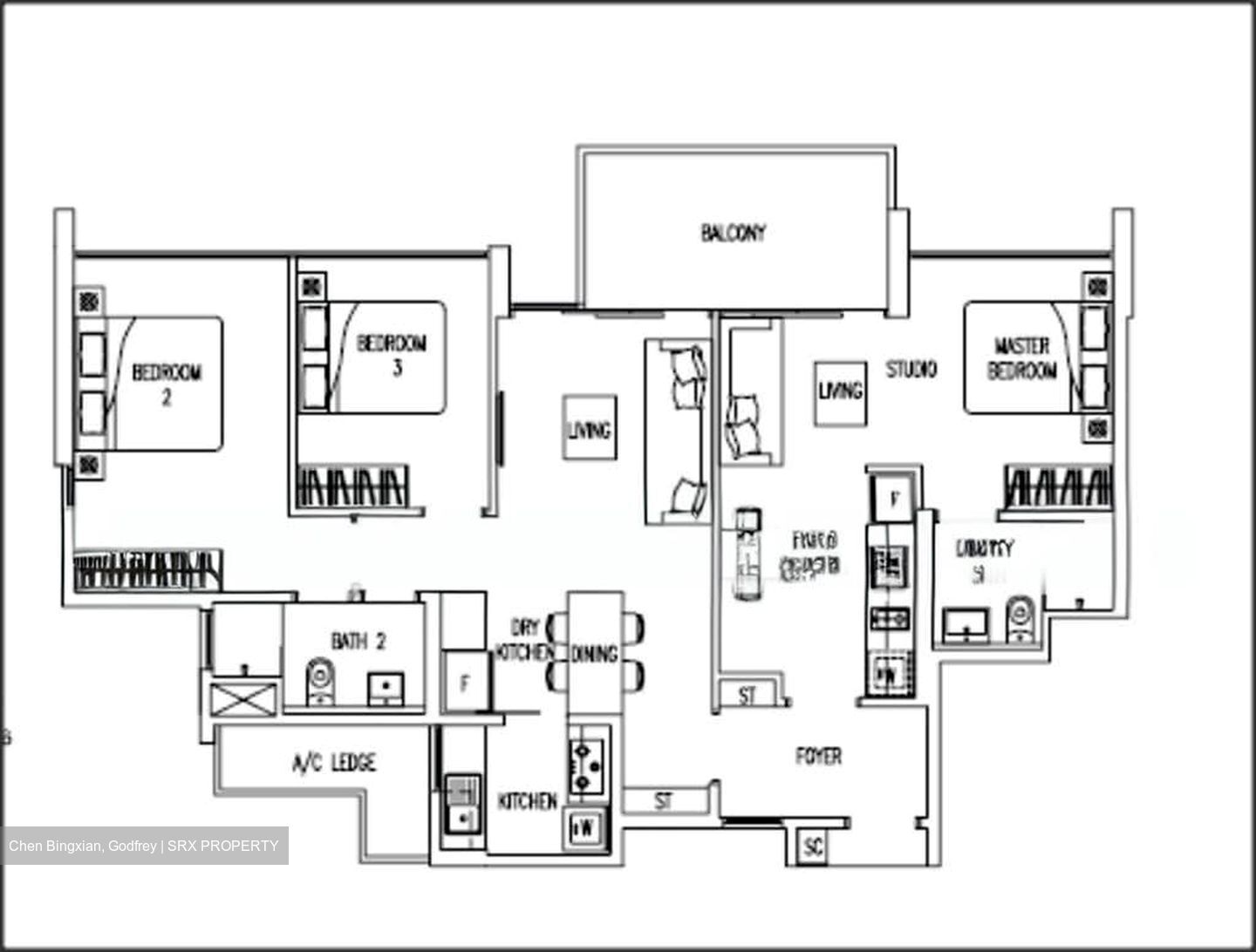 Twin Waterfalls (D19), Condominium #561214121